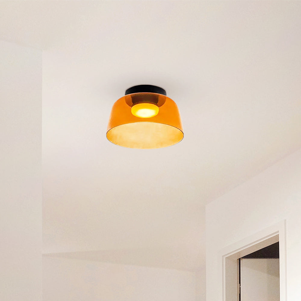 Rugogalu Modern Simple Creative Glass Flush Mount Ceiling Light