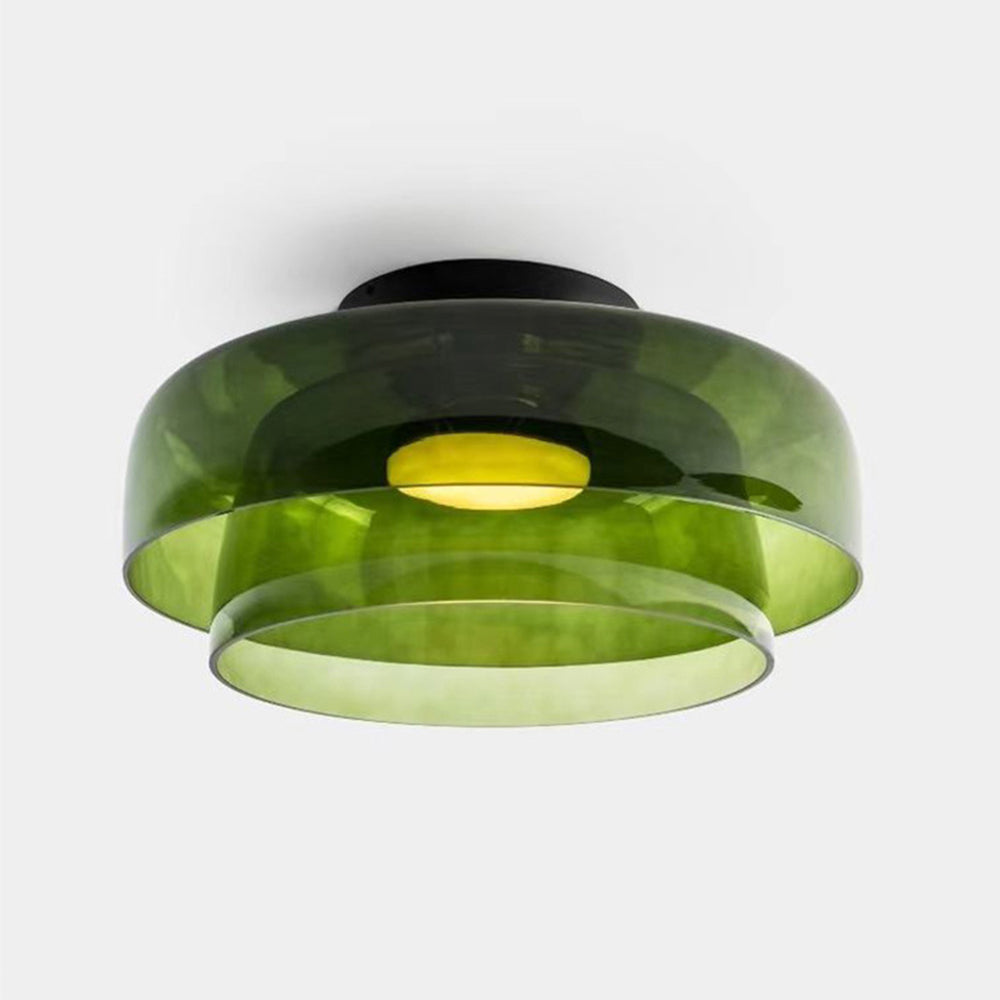 Rugogalu Modern Simple Creative Glass Flush Mount Ceiling Light