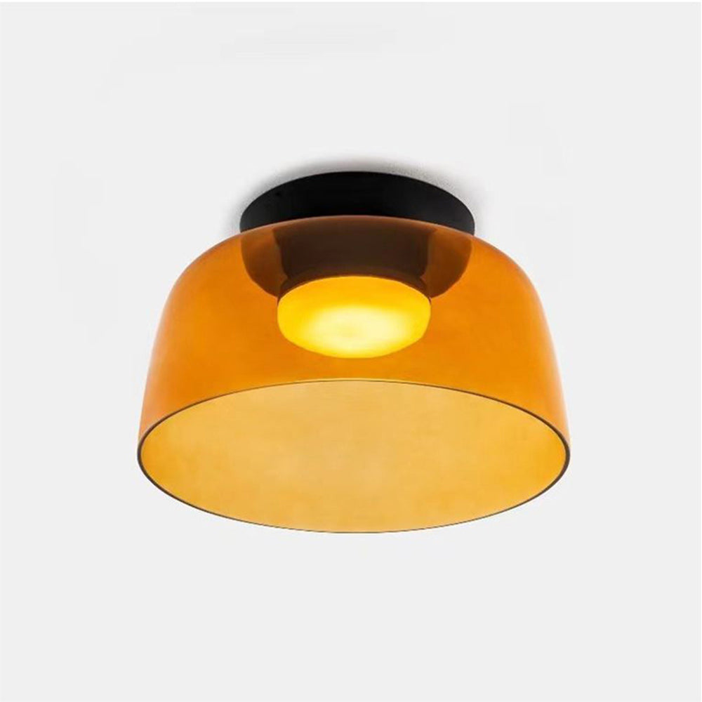Rugogalu Modern Simple Creative Glass Flush Mount Ceiling Light