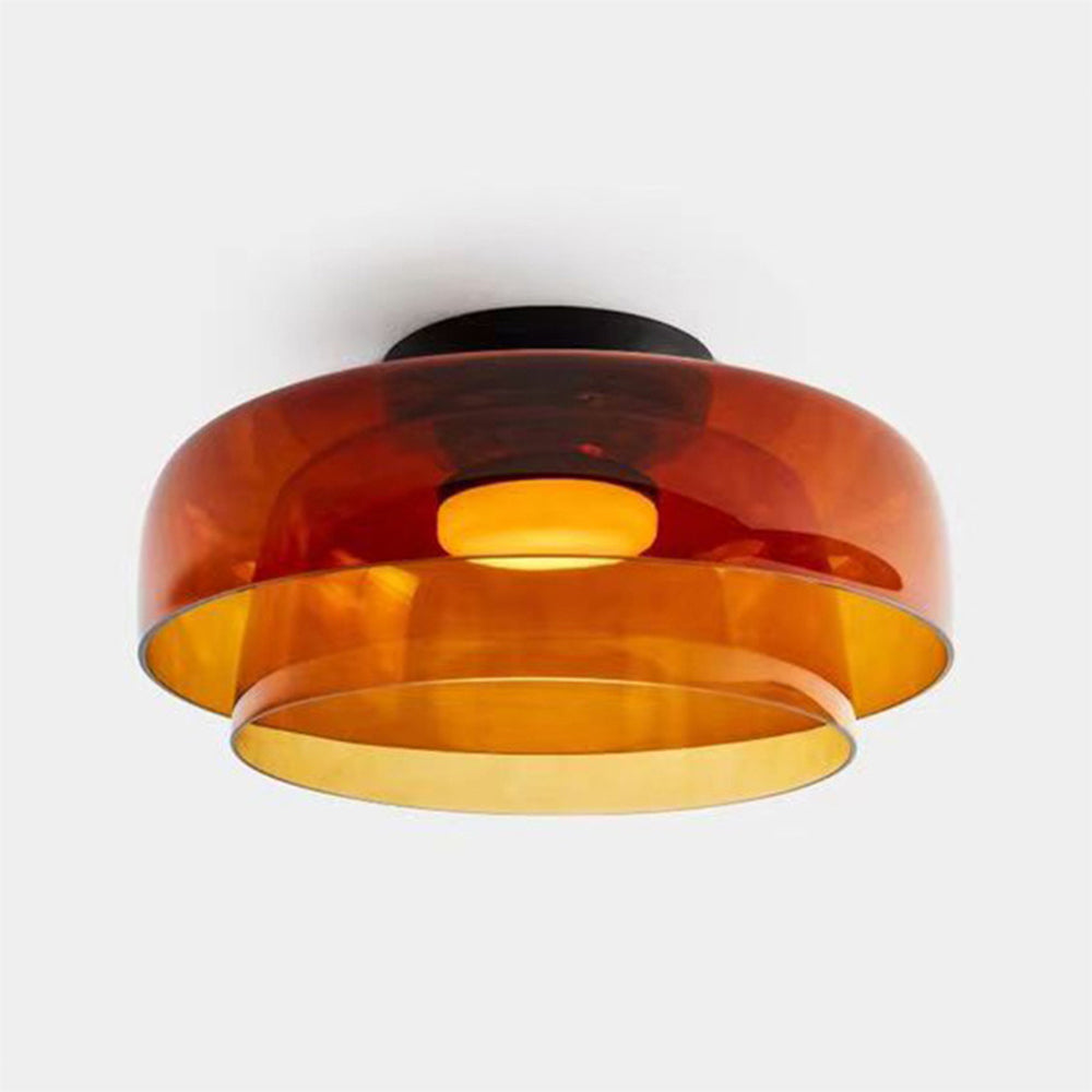 Rugogalu Modern Simple Creative Glass Flush Mount Ceiling Light