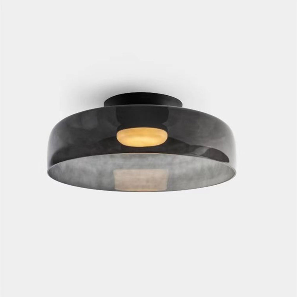 Rugogalu Modern Simple Creative Glass Flush Mount Ceiling Light