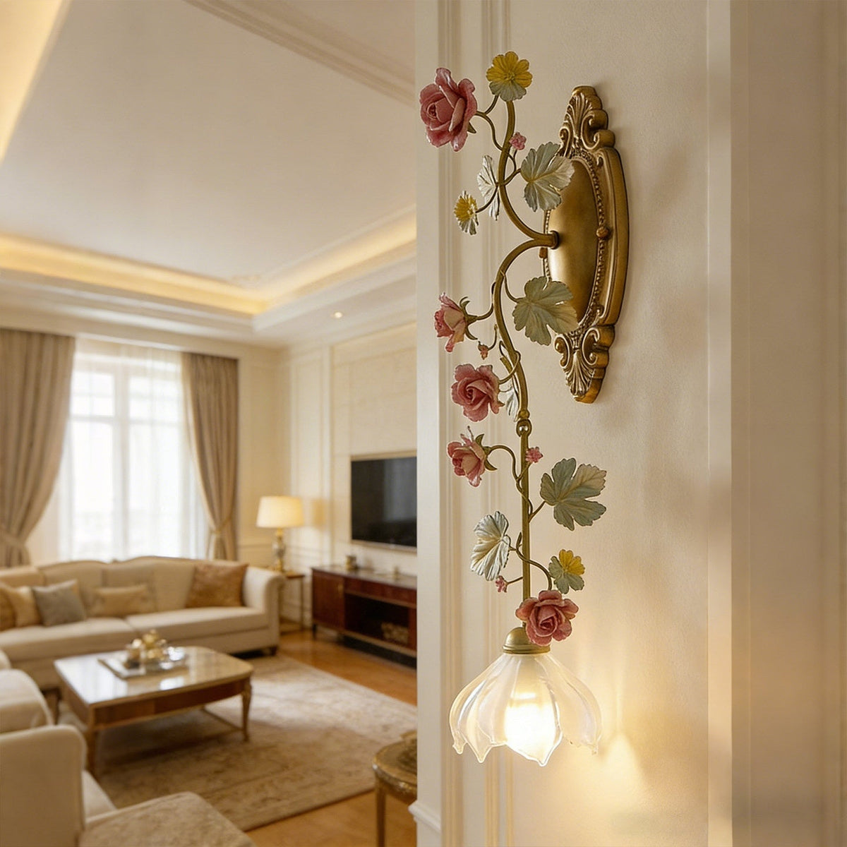 Ephiora Vine-Shaped Wall Sconce