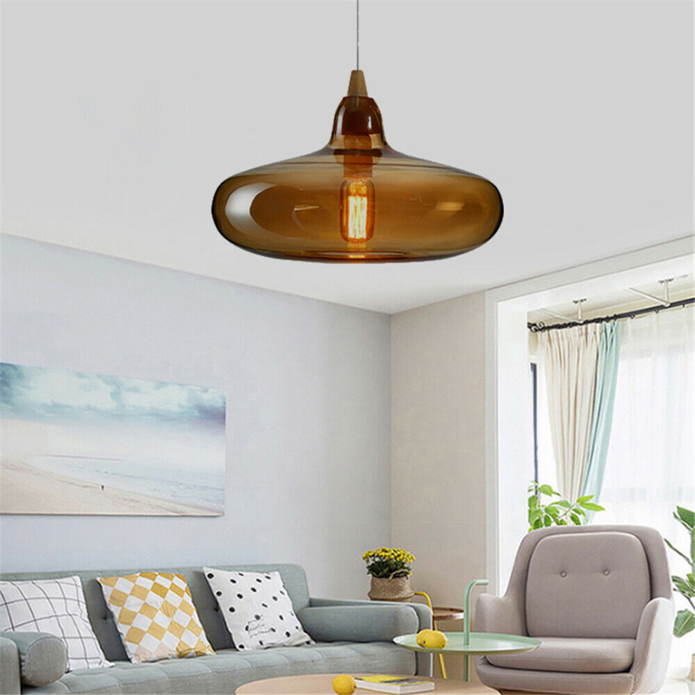 Sorvex Pendant Light Amber Glass-Neutral Decor