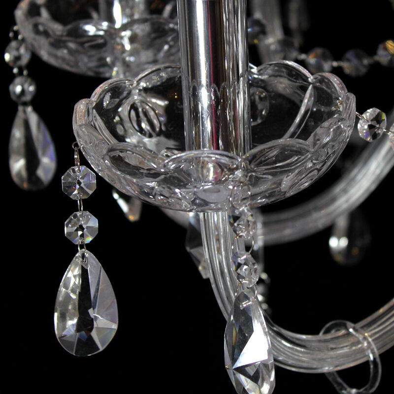 Depaner Luxury Candlestick Clear Crystal Chandelier