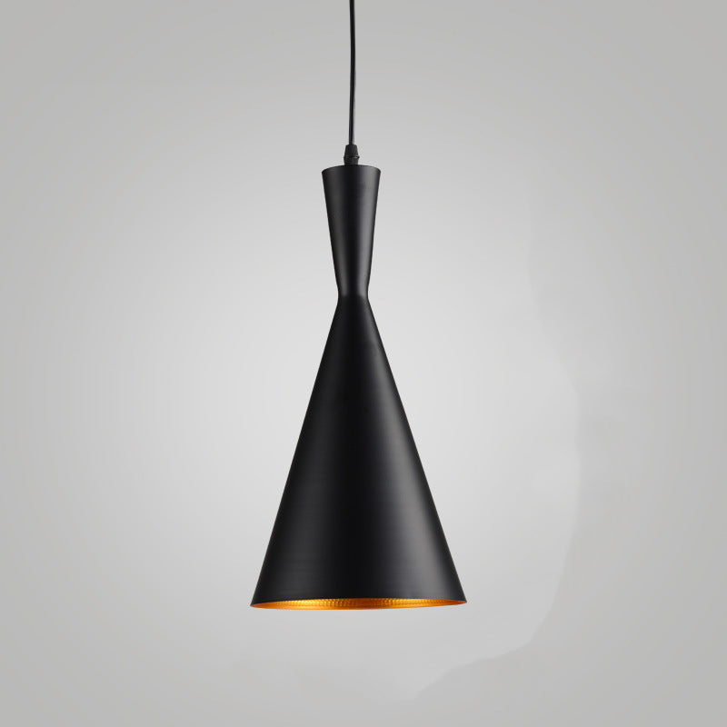 Lobutele Nordic Cone-shaped Pendant Light Metal Bedroom