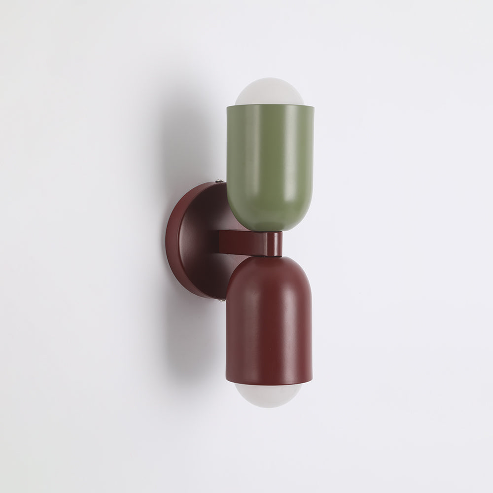 Surix Double-Headed Colorful Wall Lamp-Neutral Decor