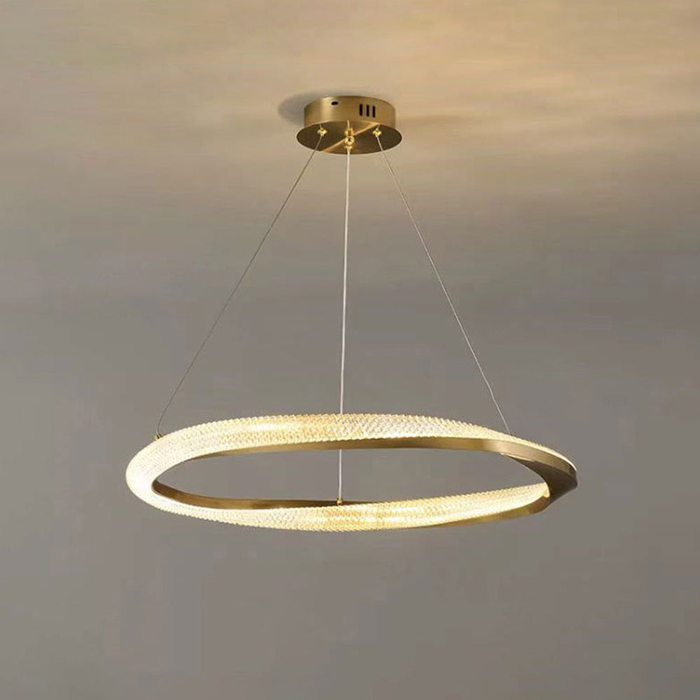 Cilavul Pendant Light, Aluminium & Arcylic, 1/2 Rings, 2 Color