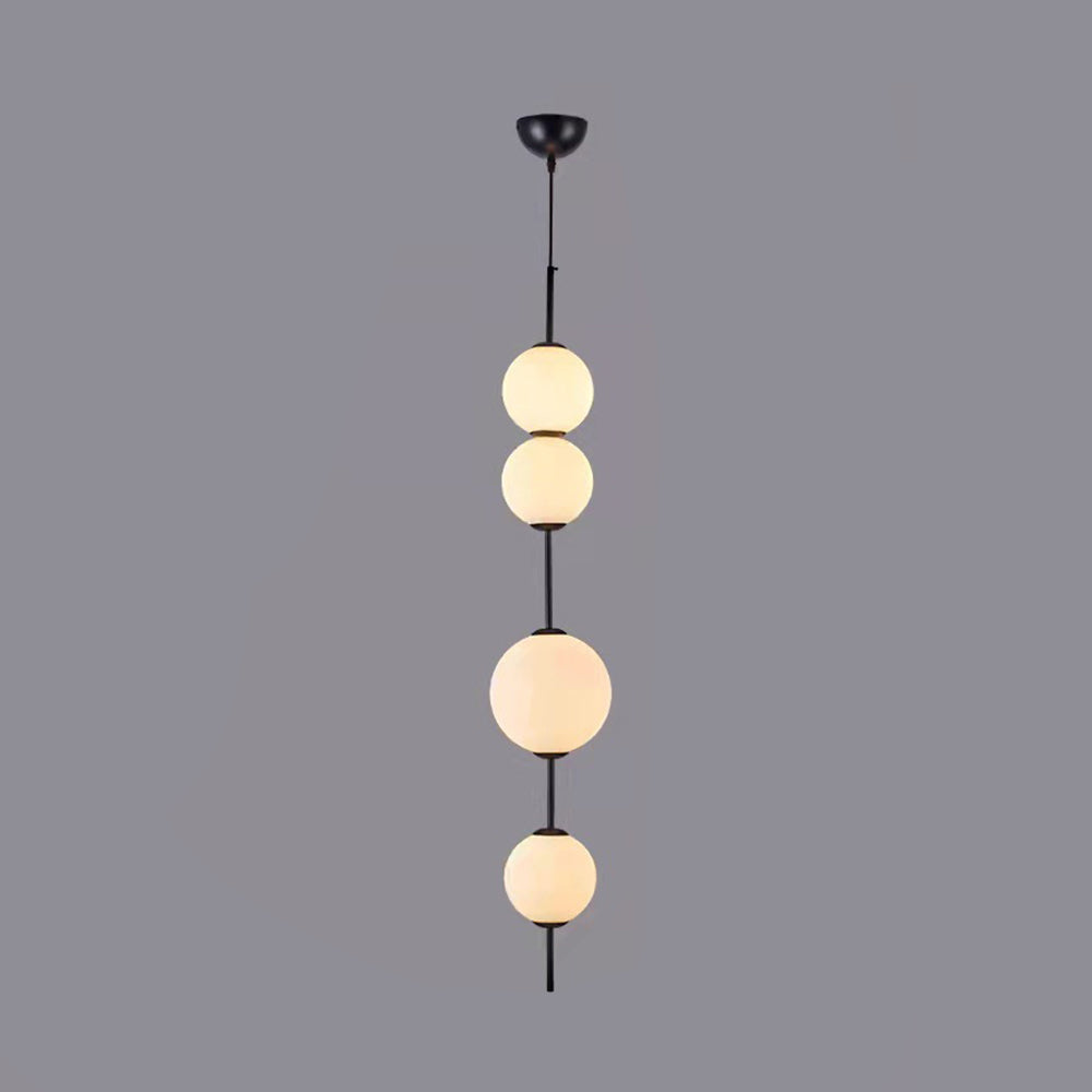 Dopisut Creative Ball Pendant Light, Metal & Glass, 3 Styles