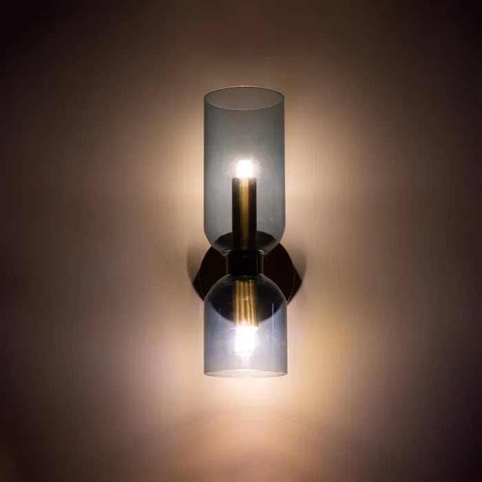 Sorvian Wall Lamp Sconce Glass Tube-Neutral Decor