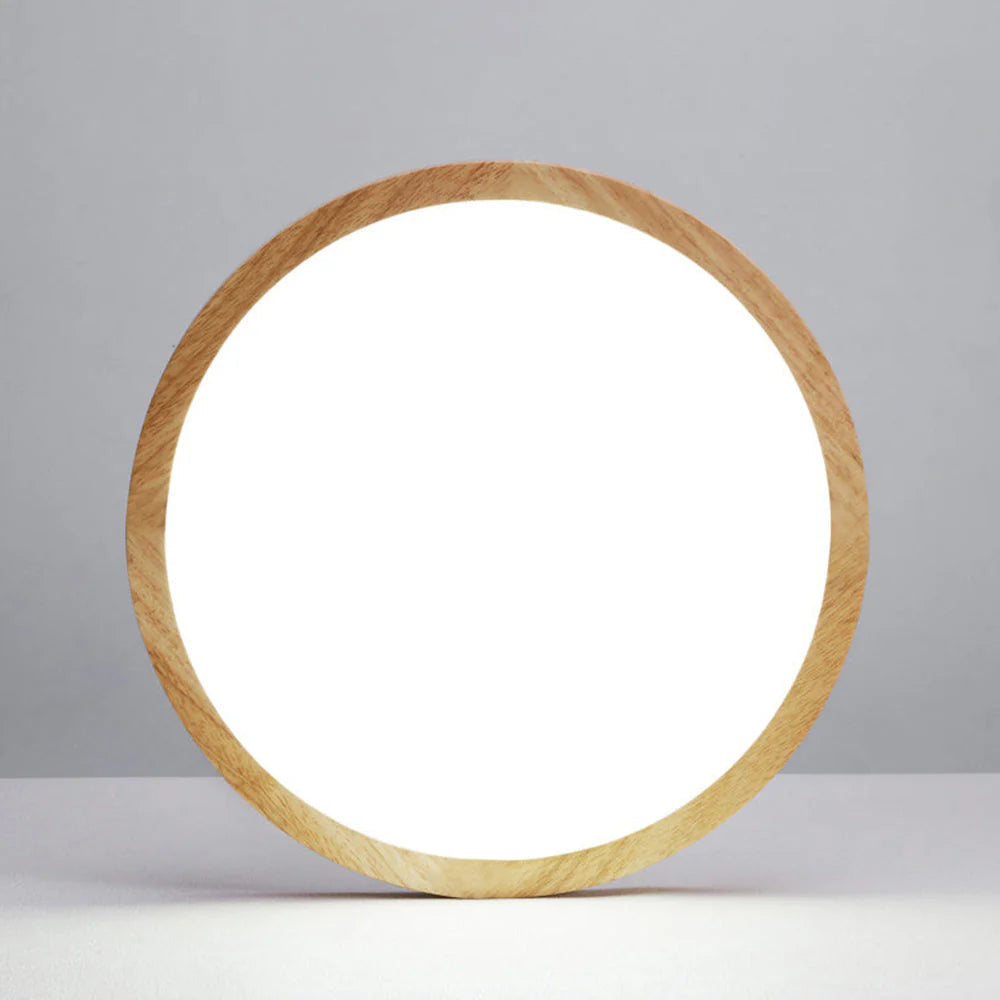 Orvix Ceiling Light Wood LED Minimalist-Neutral Decor